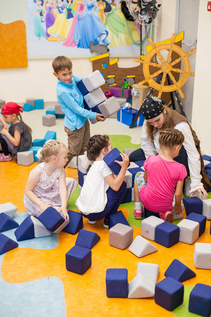 KLOCKI MAGNETYCZNE JollyHeap 100 szt. - basic (kolory do wyboru)