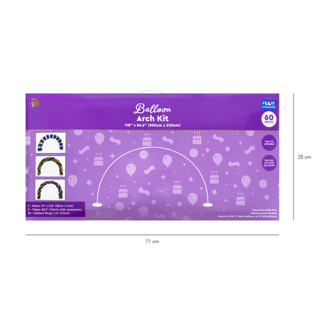 Łuk balonowy Girlanda Stelaż 3m