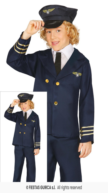 Pilot samolotu strój dla dzieci