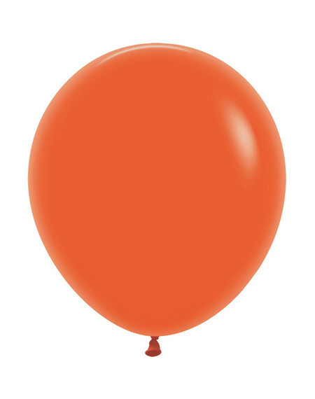 Balon lateksowy 18 cali Sempertex Solid 1 szt. Orange