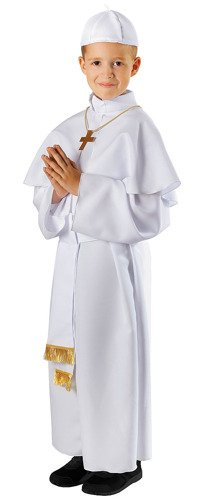 Strój dla dzieci PAPIEŻ - OUTLET - przybrudzony materiał