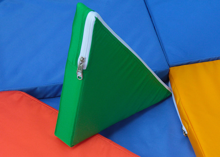 Mata animacyjna materac GIANT PUZZLE tangram 1m