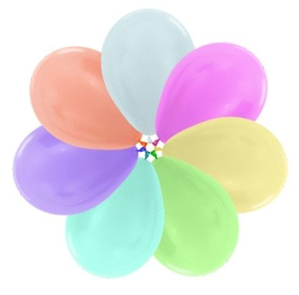 Balony Sempertex Satin 9'' 100 szt Mix Kolorów