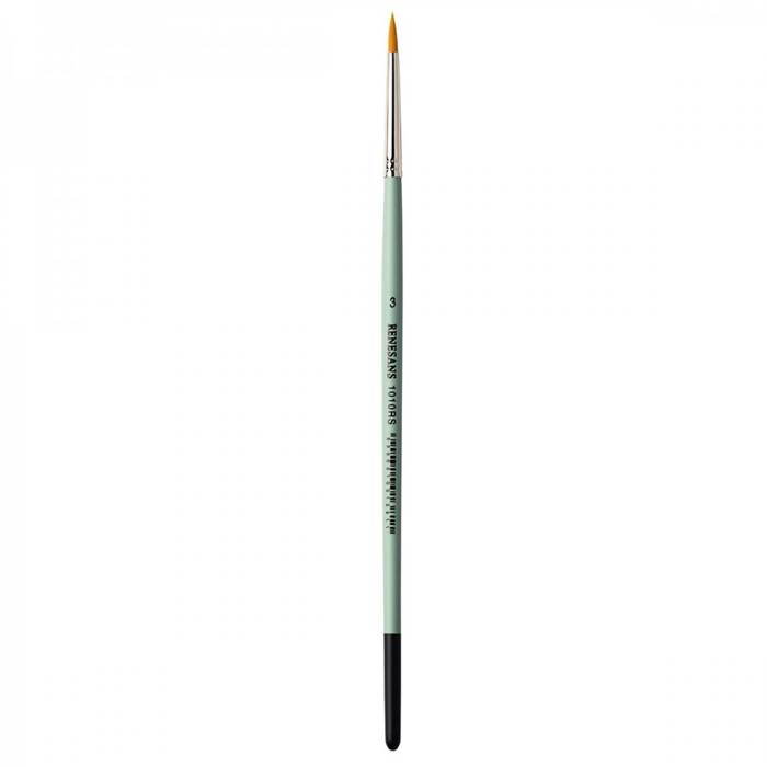 Renesans pędzel syntetyczny Okrągły Retuszerski seria 1010RS