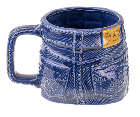 Jeansowy kubek