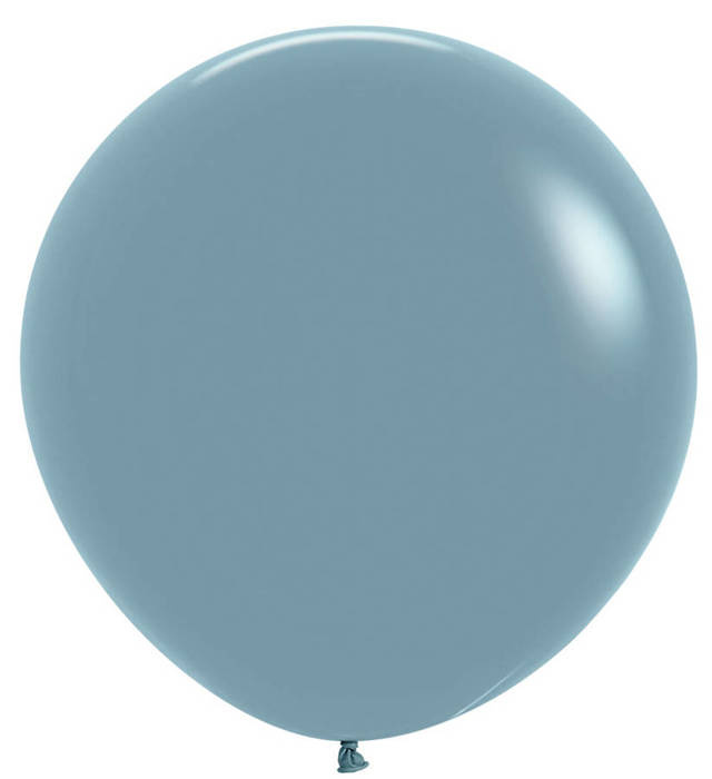 Balon lateksowy 24 cale Sempertex 1 szt. Pastel Dusk Blue