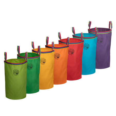 Worek do skakania 80 cm zielony ciemny - OUTLET - przybrudzony materiał od nadruku