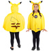Strój dla dzieci Pokemon Pikachu żółta peleryna