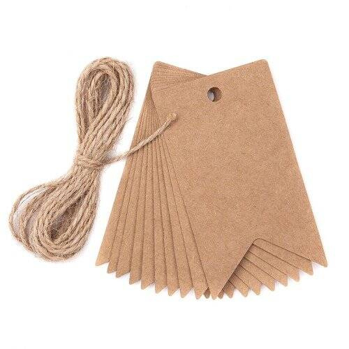 Baner ECO 12 szt zawieszki ze sznurkiem