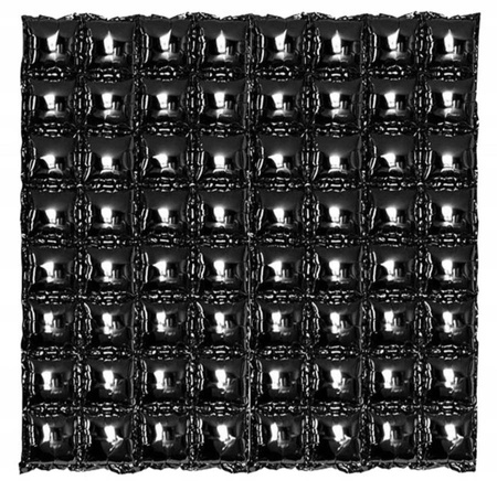 Panel Ścianka balonowa CZARNA 4 szt. 37 x 140 cm