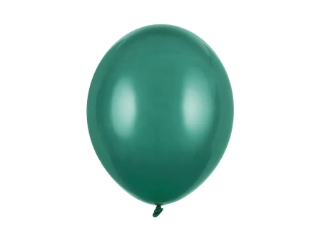 Balon Strong jednokolorowy 12 cali 100 szt. Pastel Bottle Green