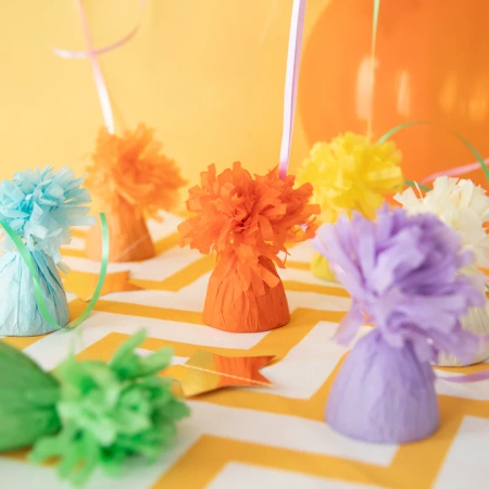 Ciężarek do balonów CUKIEREK  papierowy 140g brązowy