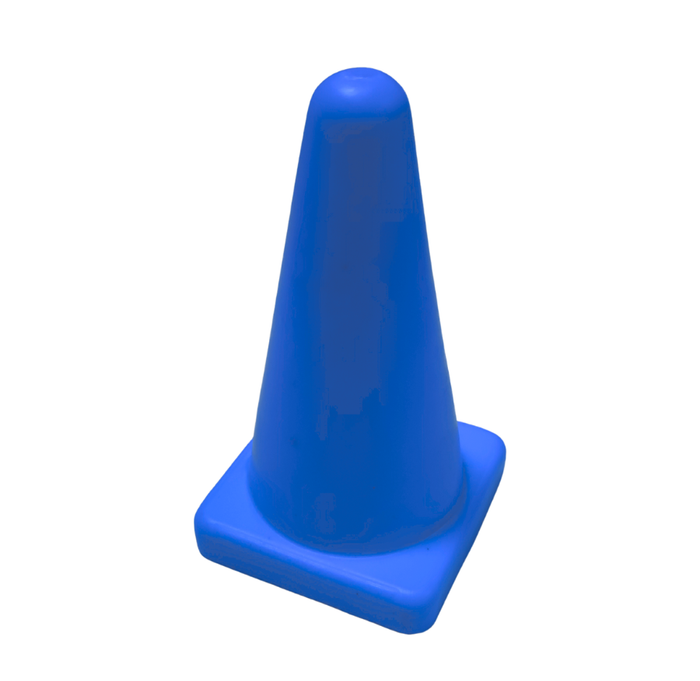 Pachołek gimnastyczny mały 10 cm niebieski