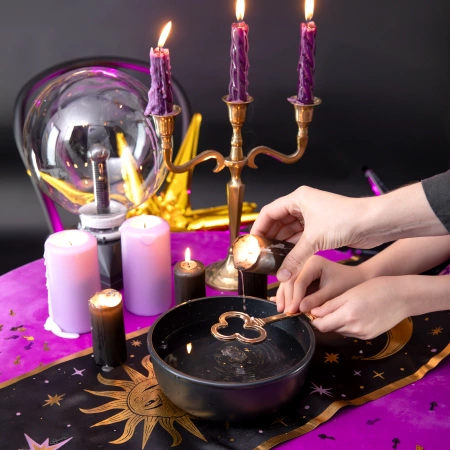 Klucz do lania wosku metalowy Andrzejki Wróżki Magia 15,5 cm 1 szt.