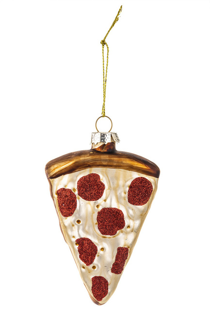 Bombka zawieszka na choinkę pizza kawałek pizzy 1 szt.