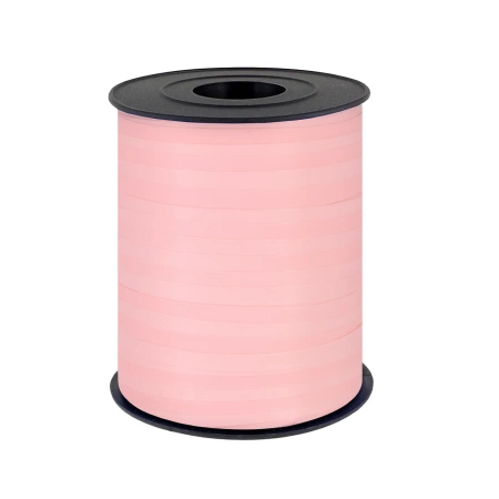 Wstążka plastikowa różowa pastelowa 225 m