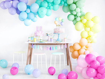 Balony lateksowe PASTEL MIX 12 cali 50 szt. Strong Balloons