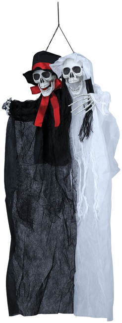 Dekoracja wisząca Kościotrup Strach szkielet halloween PARA MŁODA