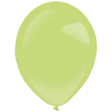 Balony lateksowe Everts Decor Line by Amscan 5 cali 100 szt. Kiwi Green