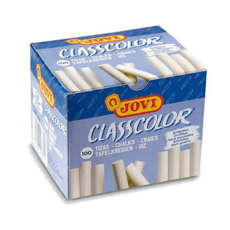 Kreda biała 100 sztuk okrągła Clascolor JOVI