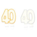 Świeczka urodzinowa na tort "40"