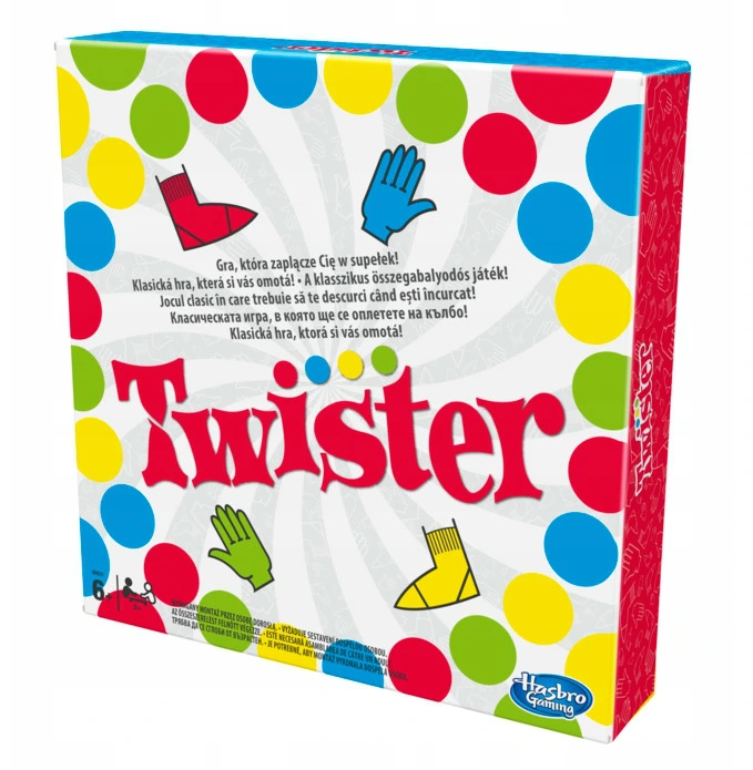 Gra zręcznościowa rodzinna TWISTER Hasbro