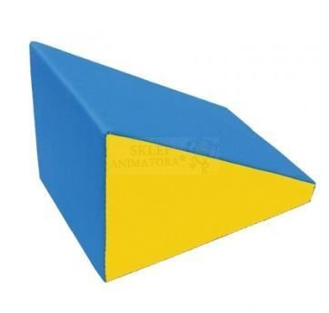 Kształtka do suchego basenu - RAMPA 60x60x90 cm - OUTLET - przybrudzona