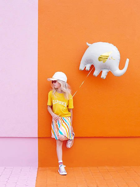 Słoń balon foliowy 61 x 46 cm