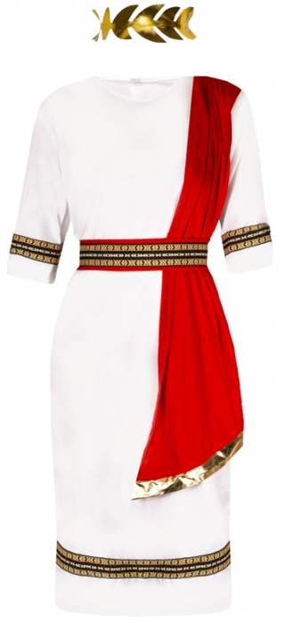 Strój Antyczny Rzymianin Cezar Grecki Bóg dla dzieci