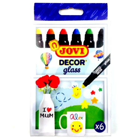 Kredki dekoracyjne do szkła