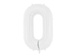 Balon foliowy CYFRA BIAŁA 86 cm