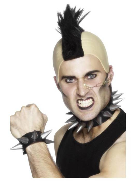 Choker i bransoletka kolce