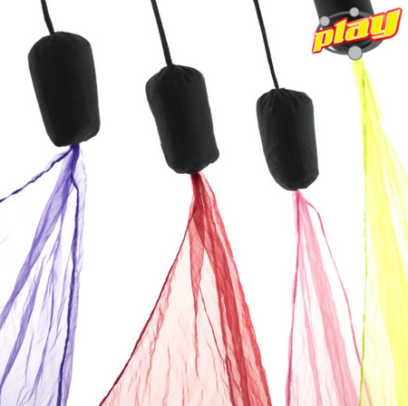 SCARF POI do żonglowania kolor ZIELONY