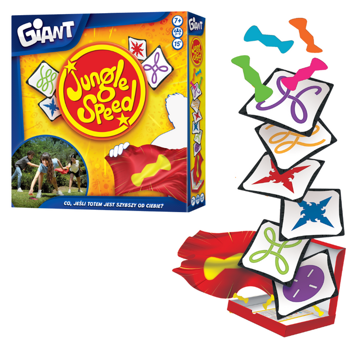 Jungle Speed Giant Gigant gra plenerowa towarzyska XL