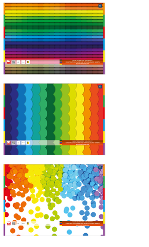 Blok techniczny kolorowy A3 10 kartek