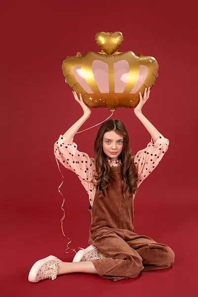 Balon foliowy Korona, 52x42cm