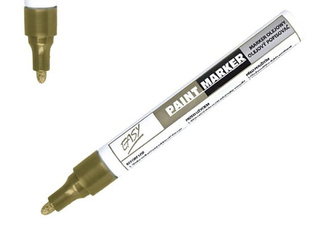 Marker olejowy paint marker ZŁOTY Easy