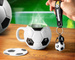 ZESTAW piłkarza: kubek, podkładka i brelok