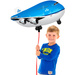 Balon foliowy samolot niebieski KLM 95x45 cm