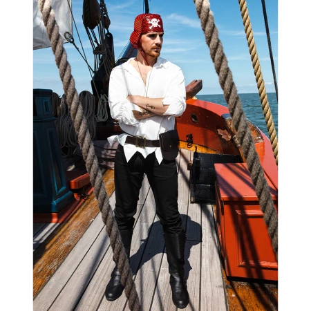 Czapka Pirata mycka bandamka