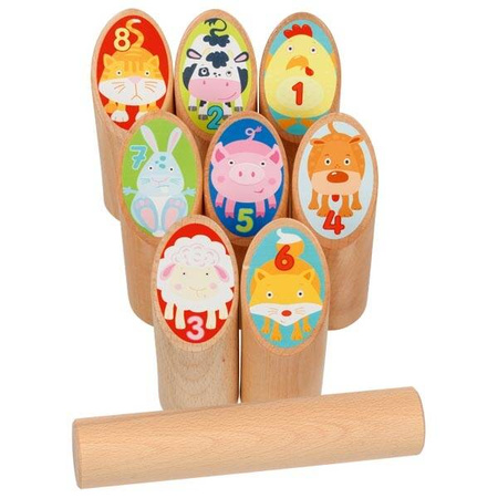 KUBB gra Wikinga zwierzątka GOKI