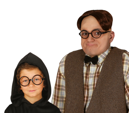 Okrągłe okulary czarodzieja magika profesora