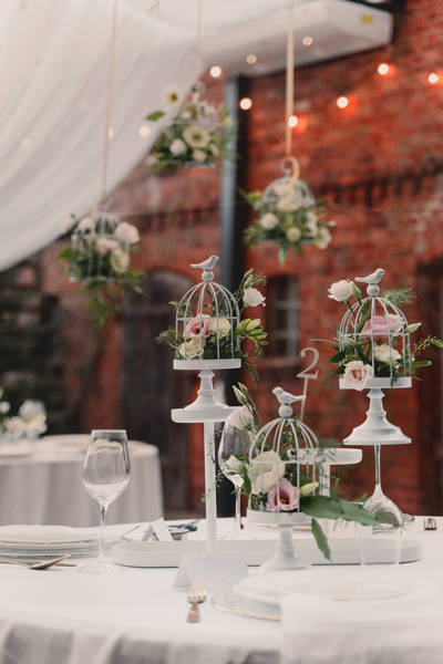 Girlanda Liście wierzby zielona 200 cm