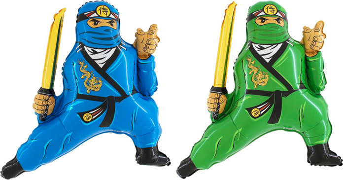 Ninja wojownik balon foliowy Grabo 21"