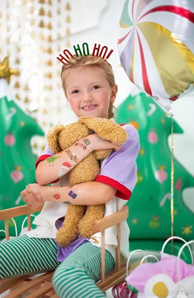 Tatuaże zmywalne ŚWIĄTECZNE Ho ho ho! mix 13 szt.