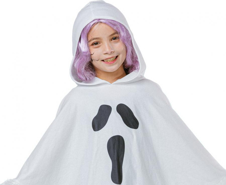 PONCHO przebranie dla dzieci duch duszek