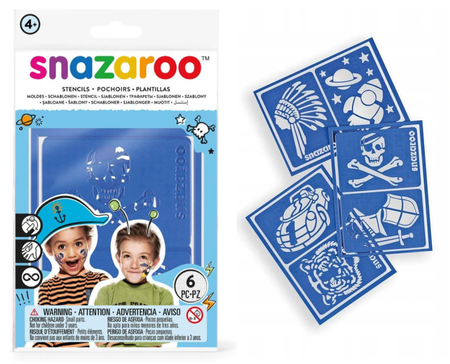 Szablony Snazaroo do malowania twarzy