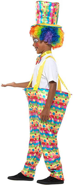 Spodnie klauna zestaw dla dzieci