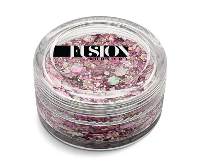 Brokat w kremie kosmetyczny do twarzy i ciała Fusion - Pink Delight UV 10ml