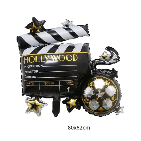 Holywood klaps filmowy balon foliowy 80 cm